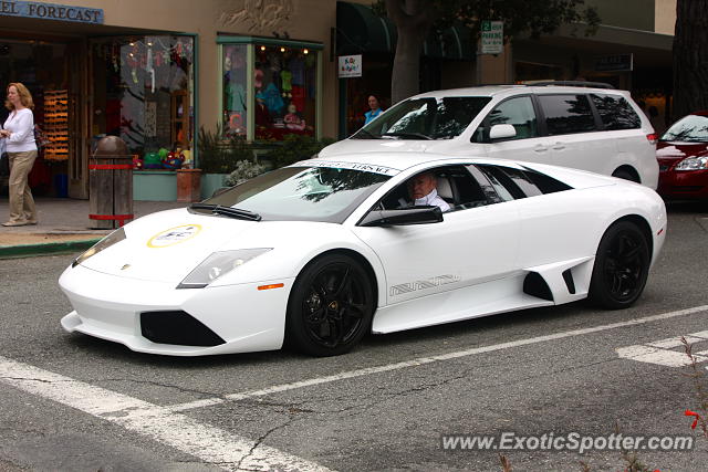 Lamborghini Murcielago spotted in Carmel, California