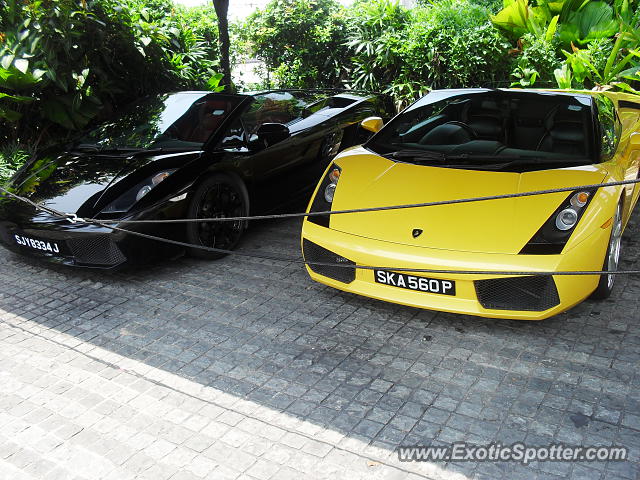 Lamborghini Gallardo spotted in Singapore, Singapore