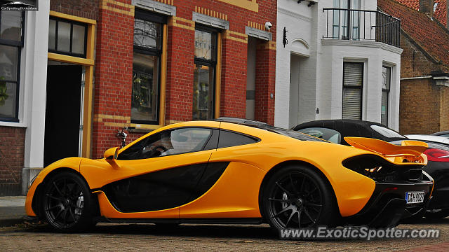 Mclaren P1 spotted in Fijnaart, Netherlands