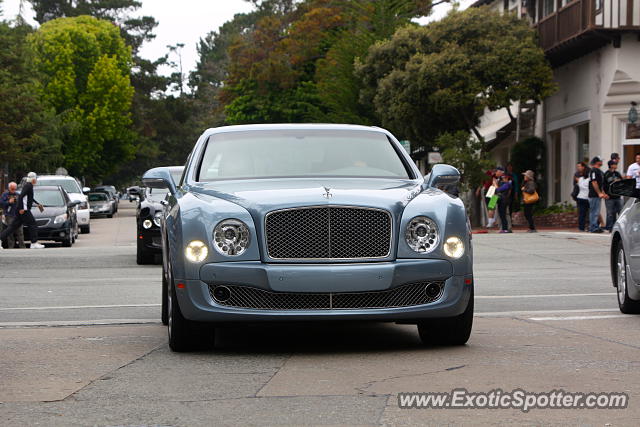 Bentley Mulsanne spotted in Carmel, California