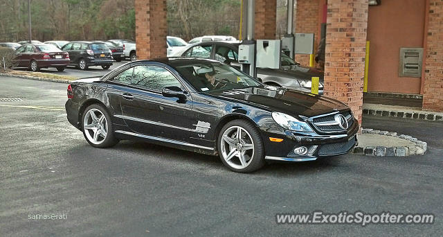 Mercedes SL600 spotted in Closter, New Jersey