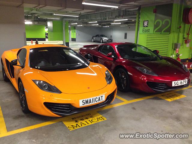 Mclaren MP4-12C spotted in Hong Kong, China