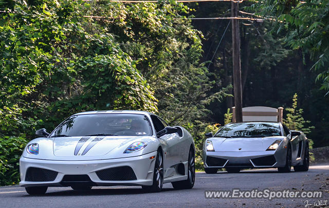 Ferrari F430 spotted in Pocono Manor, Pennsylvania