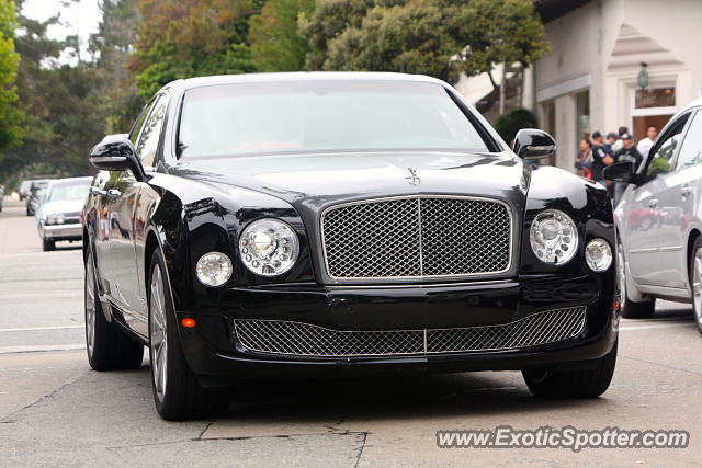Bentley Mulsanne spotted in Carmel, California