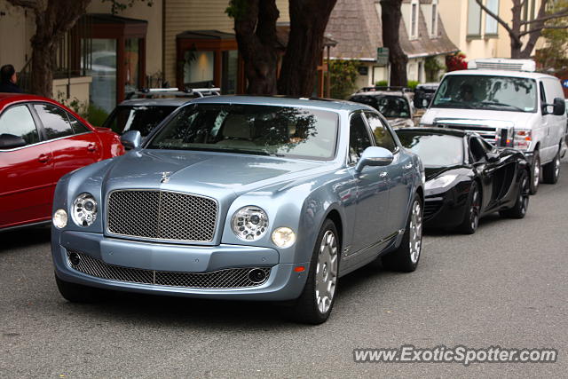 Bentley Mulsanne spotted in Carmel, California