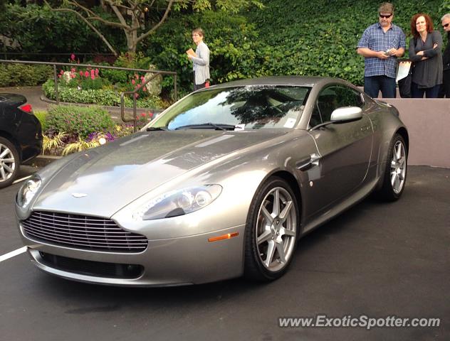 Aston Martin Vantage spotted in Chester, Pennsylvania