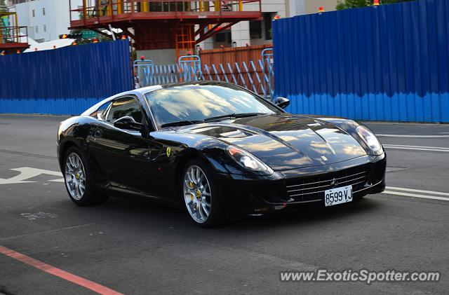 Ferrari 599GTB spotted in Taichung, Taiwan