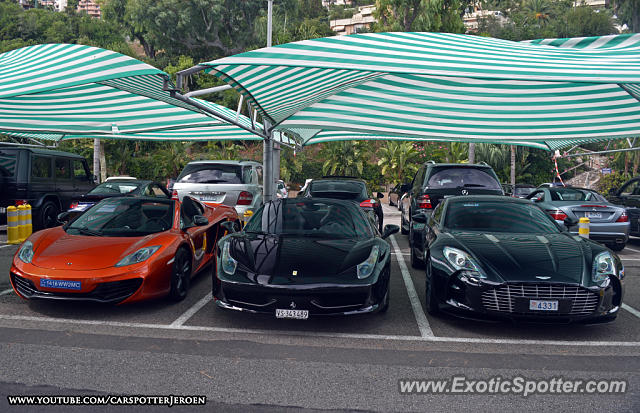 Aston Martin One-77 spotted in Monaco, Monaco