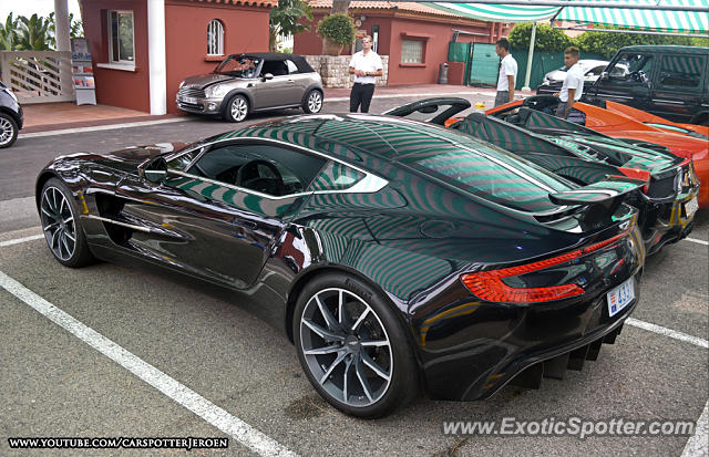 Aston Martin One-77 spotted in Monaco, Monaco