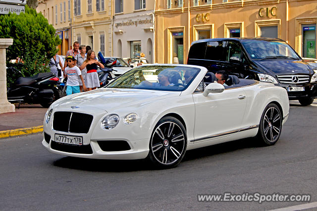 Bentley Continental spotted in St. Tropez, France