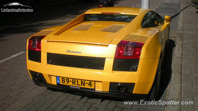 Lamborghini Gallardo spotted in Rotterdam, Netherlands