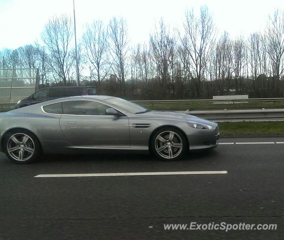 Aston Martin DB9 spotted in Somewhere, Netherlands