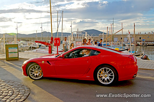 Ferrari 599GTB spotted in St. Tropez, France