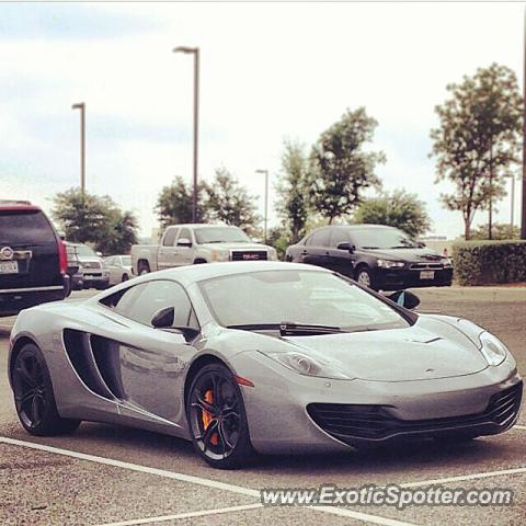 Mclaren MP4-12C spotted in San Antonio, Texas