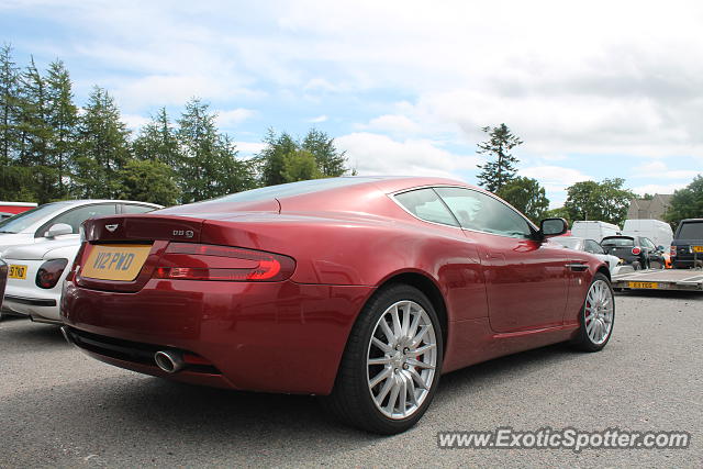 Aston Martin DB9 spotted in Alford, United Kingdom