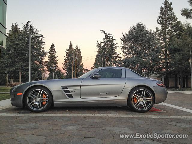 Mercedes SLS AMG spotted in Sunnyvale, California