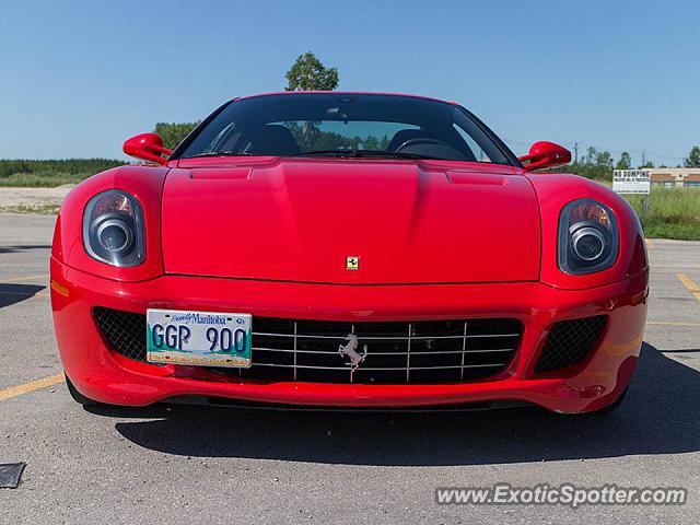 Ferrari 599GTB spotted in Winnipeg, Canada