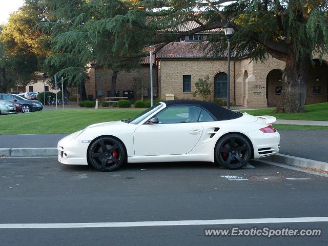 Porsche 911 Turbo spotted in Palo Alto, California