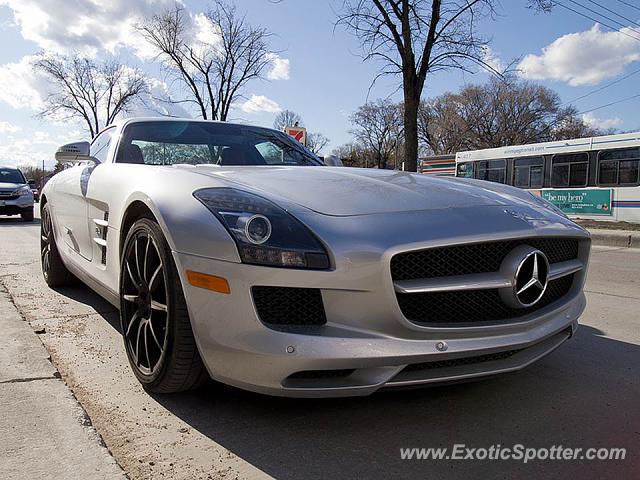 Mercedes SLS AMG spotted in Winnipeg, Canada