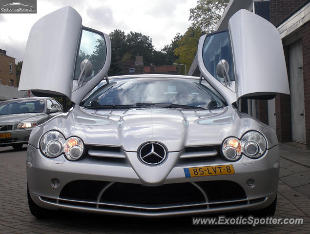 Mercedes SLR spotted in Rotterdam, Netherlands