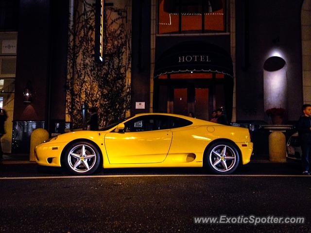 Ferrari 360 Modena spotted in San Jose, California