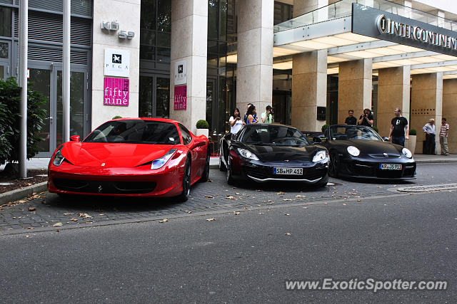 Ferrari 458 Italia spotted in Düsseldorf, Germany