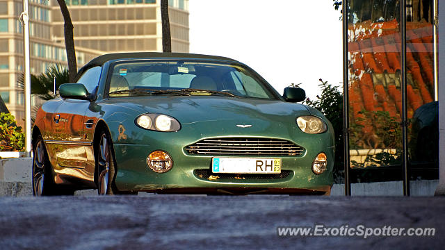Aston Martin DB7 spotted in Cascais, Portugal