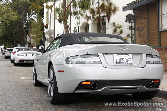 Aston Martin DB9 spotted in Carmel, California