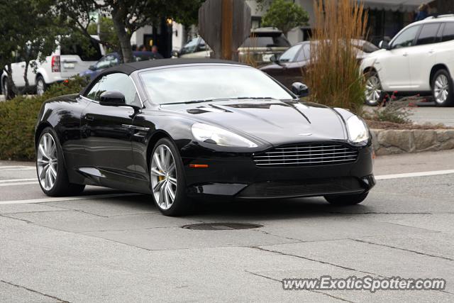 Aston Martin Virage spotted in Carmel, California