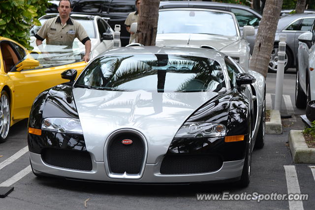 Bugatti Veyron spotted in Miami, Bal Habor, Florida