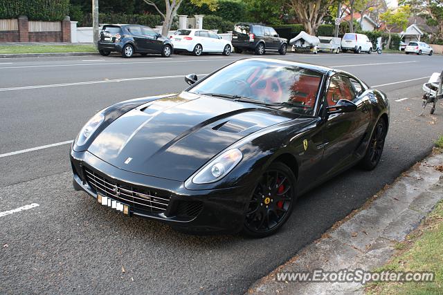 Ferrari 599GTB spotted in East sydney, Australia
