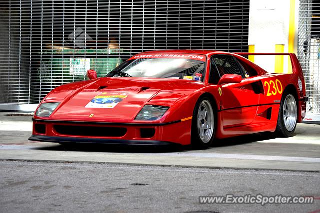 Ferrari F40 spotted in Miami, Florida