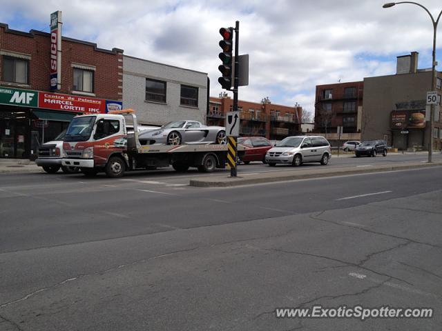 Porsche Carrera GT spotted in Montreal, Canada