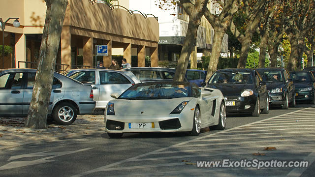 Lamborghini Gallardo spotted in Cascais, Portugal