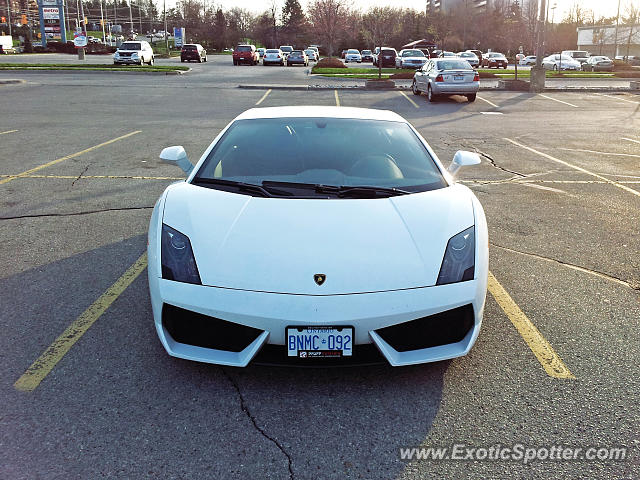 Lamborghini Gallardo spotted in London, Ontario, Canada
