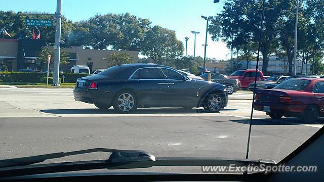 Rolls Royce Ghost spotted in Tampa, Florida