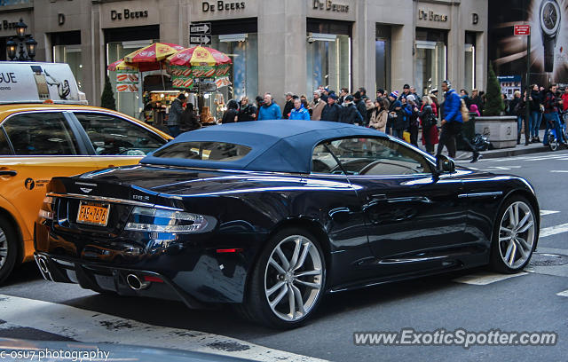 Aston Martin DBS spotted in New York, New York