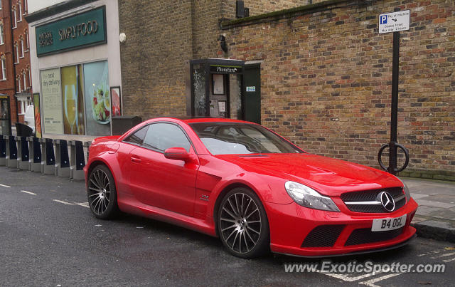 Mercedes SL 65 AMG spotted in London, United Kingdom