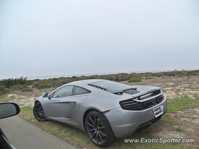 Mclaren MP4-12C spotted in Pebble Beach, California