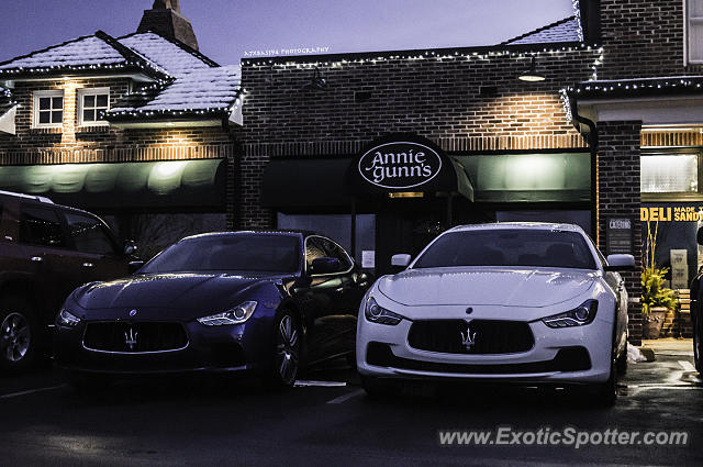 Maserati Ghibli spotted in St. Louis, Missouri