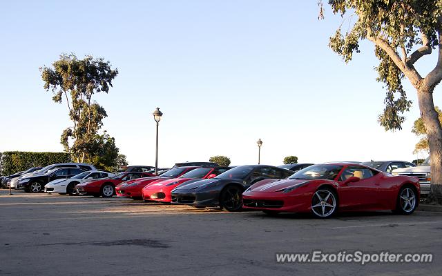 Ferrari 458 Italia spotted in Santa Barbara, California