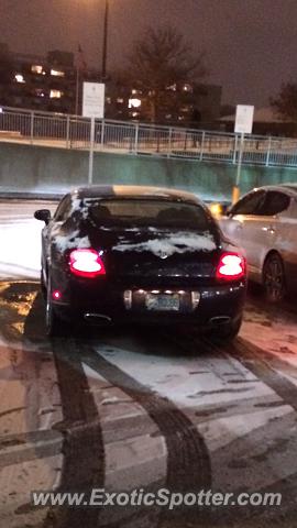 Bentley Continental spotted in Boston, Massachusetts