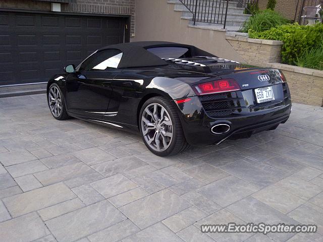 Audi R8 spotted in Montreal, Canada