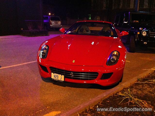 Ferrari 599GTB spotted in Toronto, Canada