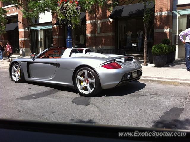 Porsche Carrera GT spotted in Toronto, Canada