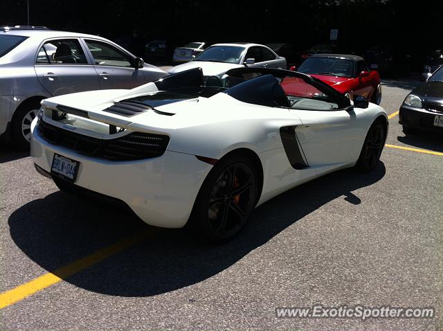 Mclaren MP4-12C spotted in Toronto, Canada