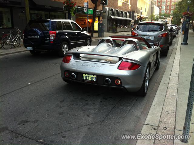 Porsche Carrera GT spotted in Toronto, Canada