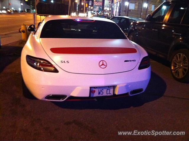 Mercedes SLS AMG spotted in Toronto, Canada