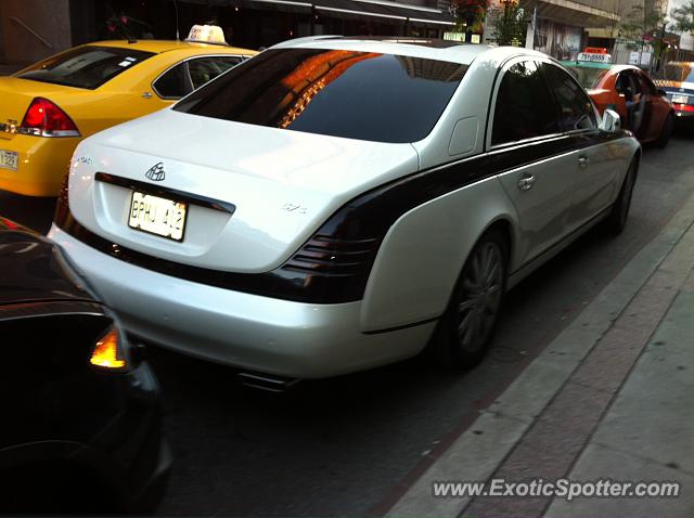 Mercedes Maybach spotted in Toronto, Canada