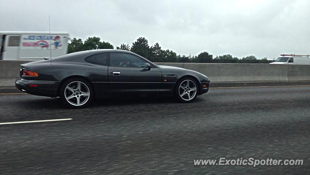 Aston Martin DB7 spotted in Denver, Colorado